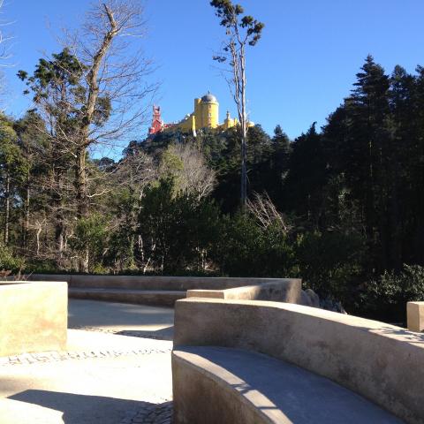 Jardim Inglês, no Parque da Pena