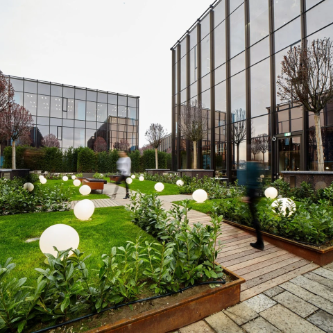 Green Spaces in the infrastructure