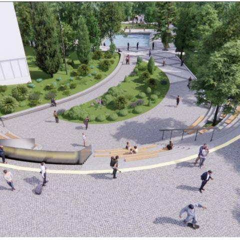 Remodelling of the Entrance