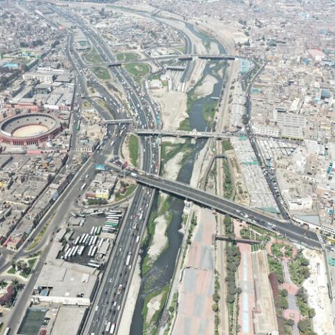 Current state of the surroundings of Puente Balta, one of the areas within which the project will be developed.
