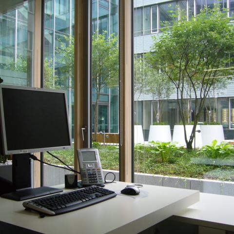 Green Roof Courtyard of the WGV Insurance Building (2008)