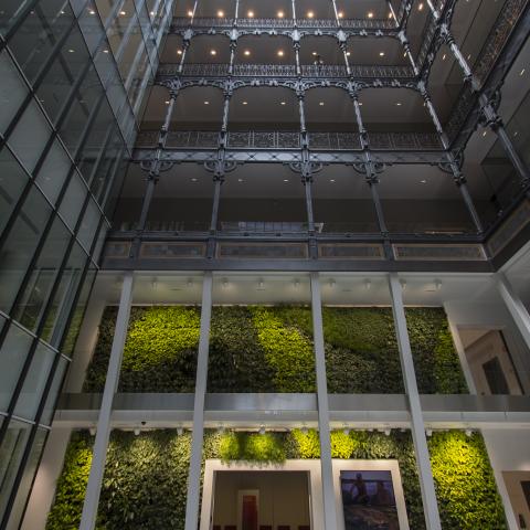Green Wall: Eiffel Palace Office Building 