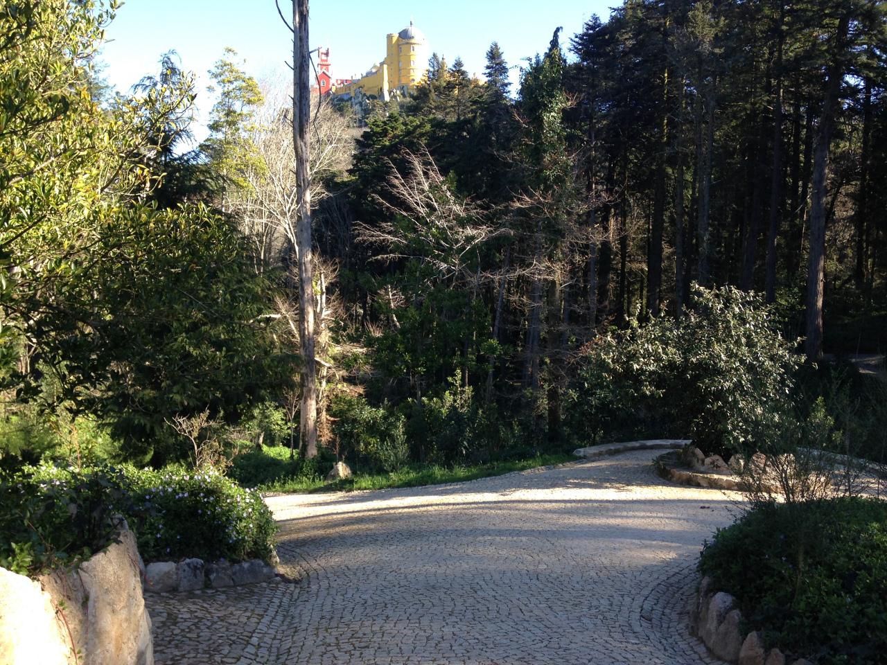 Jardim Inglês, no Parque da Pena
