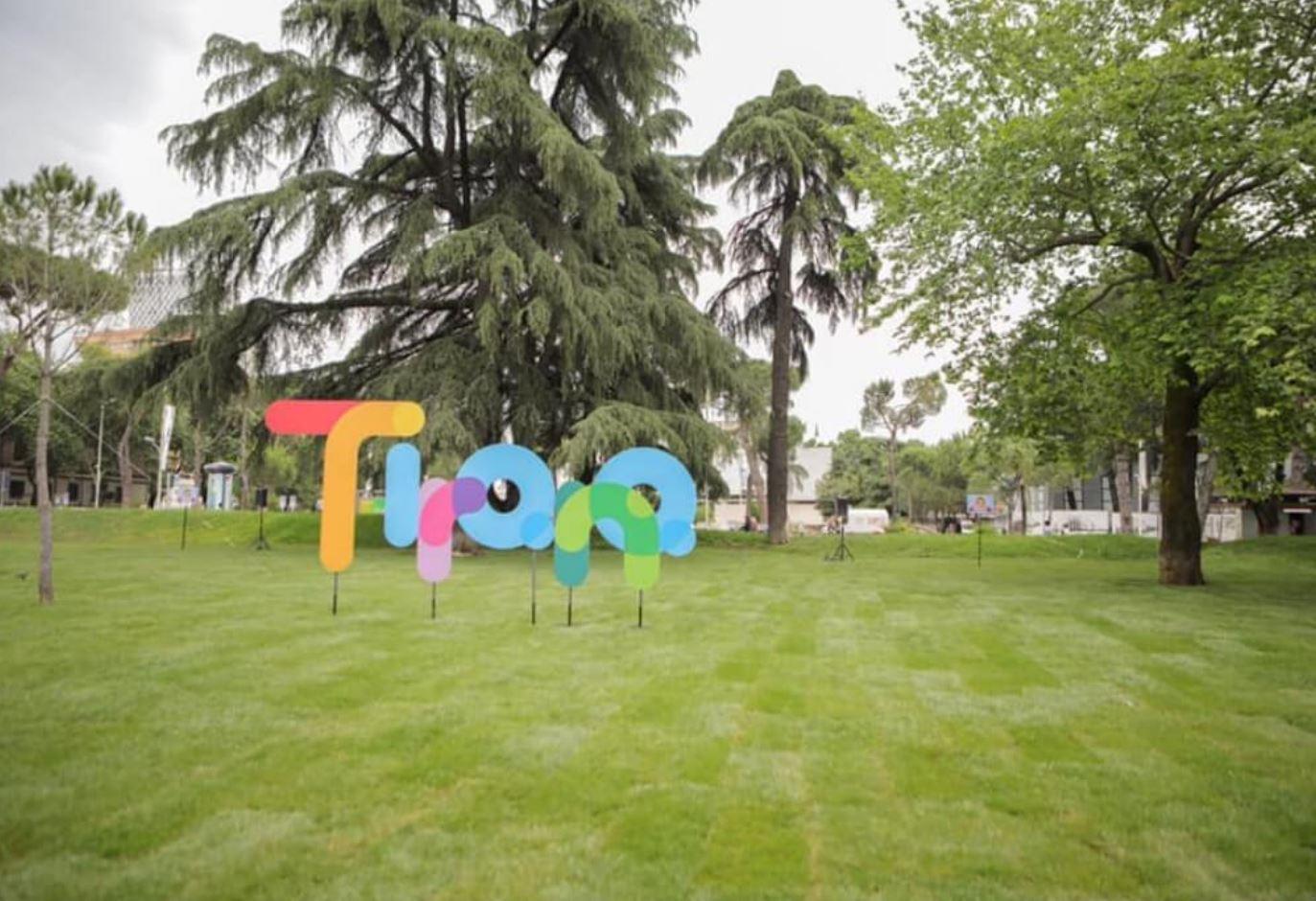 New Sign in Park Rinia