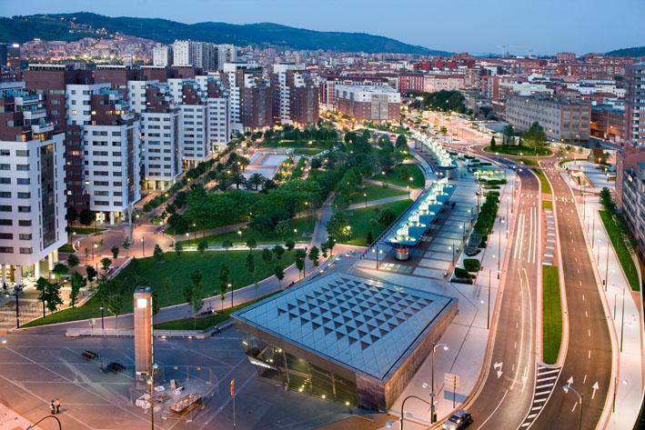 Enlargemenet of the Doña Casilda Park in Abandoibarra