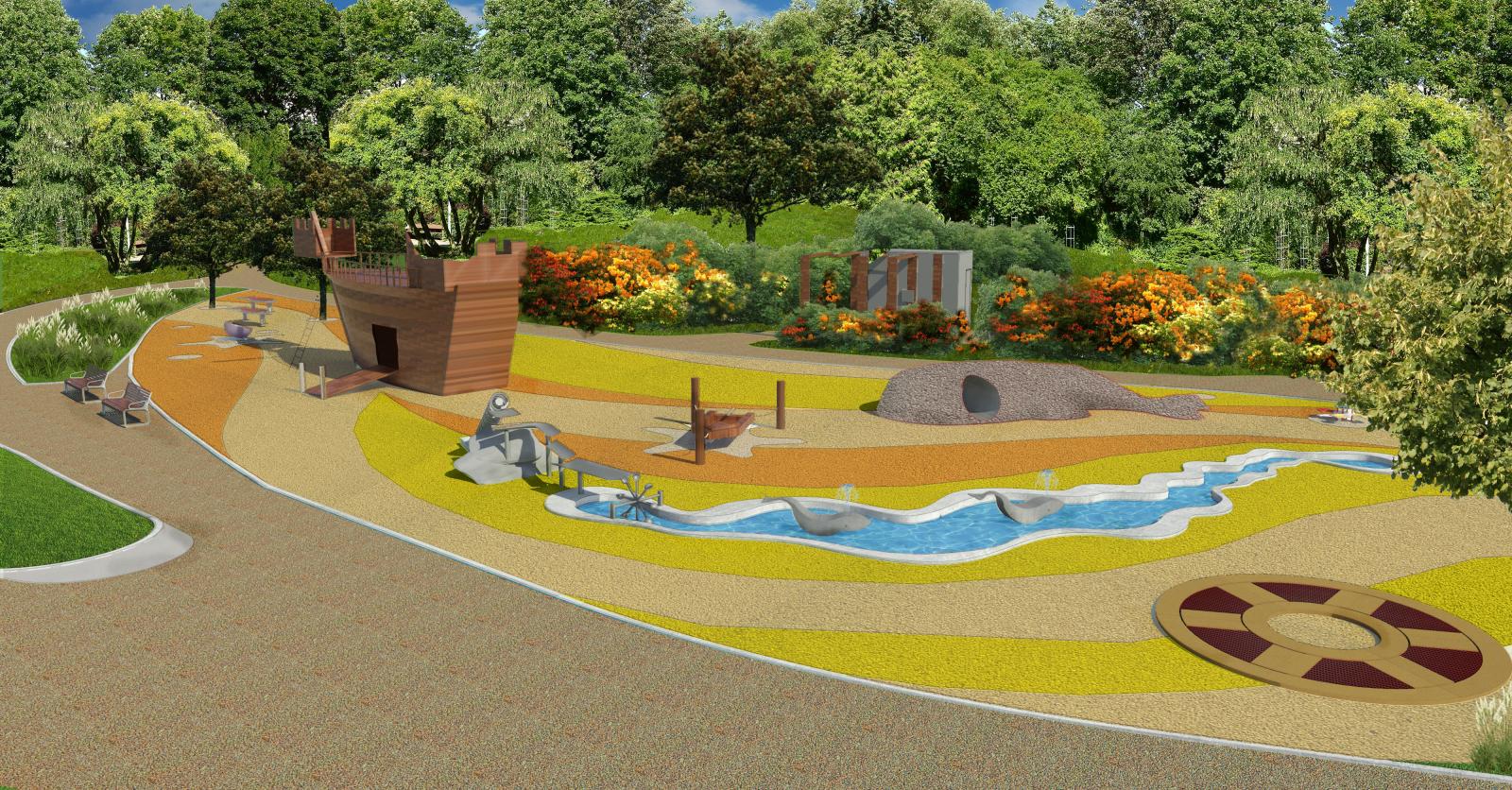 Park Revitalization in Kamienna Gora (2018)